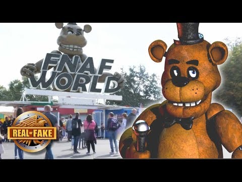 Real or Fake? FNAF World Theme Park + More