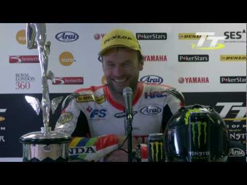 Isle of Man TT 2012 - Monster Energy Supersport Race 1 - Press Conference