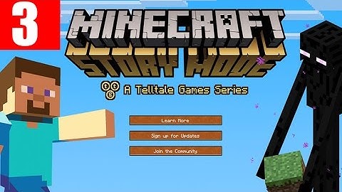 Minecraft Story Mode Episode 1 Walkthrough Part 3 The Order of the Stone Full Telltales PC Gameplay