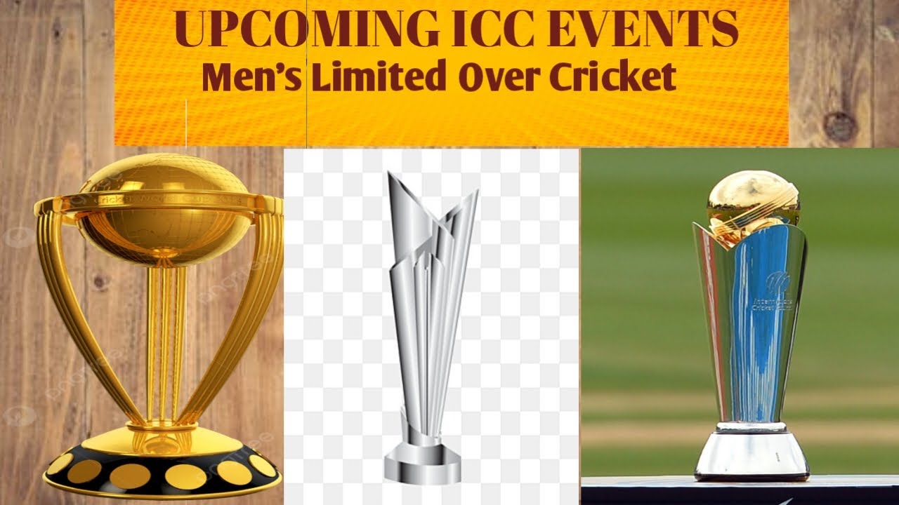 events ICC Events Men's Limited Overs 20232031 YouTube