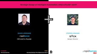 Famous 📺 [rapidMATION Live] Strategic Design or Intelligent Automation; where should I start? Net Worth