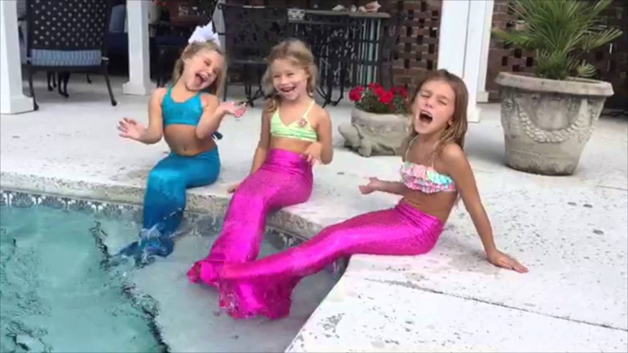 Hampton Mermaid Company's little mermaids
