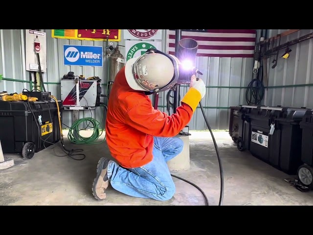 Pipe welding with TIG (GTAW) 6G Position (ER70s2) carbon steel class=