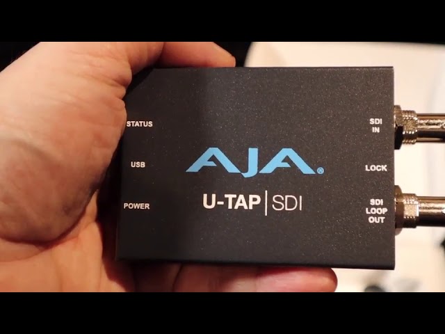 その他 AJA U-TAP SDI U-TAP SDI - Simple USB 3.0 Powered 3G-SDI Capture