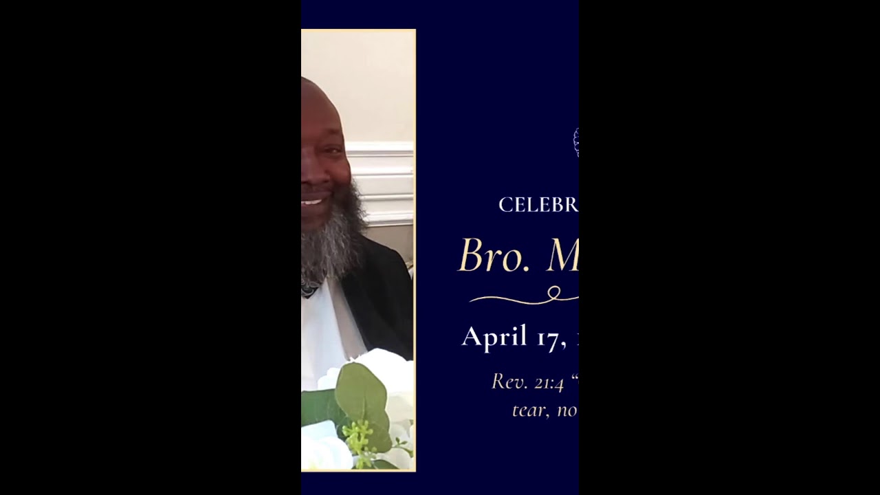 Brother Mark Robinson Homegoing Celebration  📱