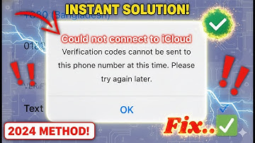 Fixed: Verification Codes Cannot Be Sent To This Phone Number At This Time | Apple Id | iOS 18