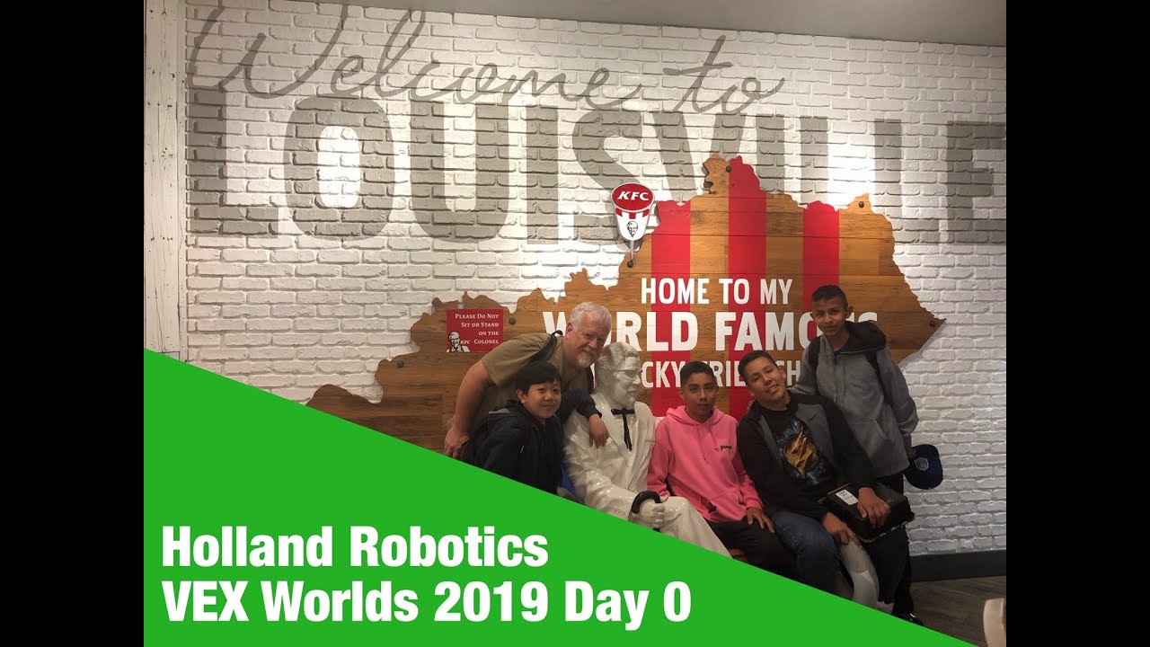 turning point westfield Holland Robotics Day#0 VEX World Championships 2019 Louisville Kentucky
