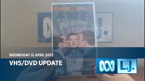 VHS/DVD Update - Wednesday 12 April 2023