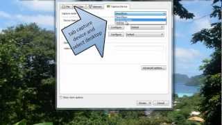 VLC: how to record your computer screen.