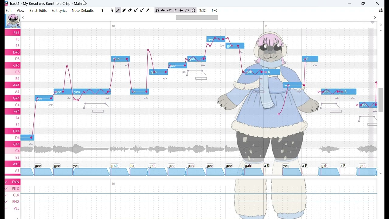 I made an UTAU...OUT OF SEAL NOISES????