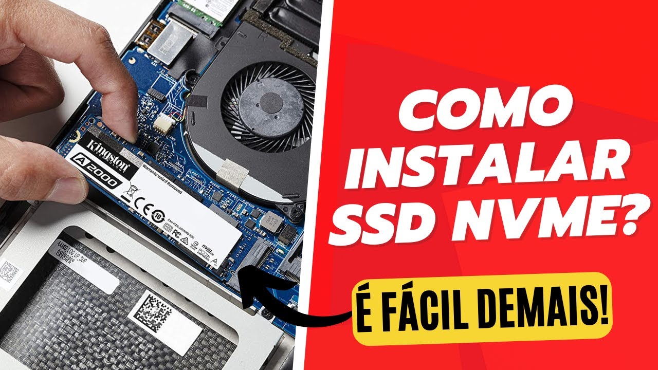 COMO INSTALAR SSD M 2 NVME E COMO CLONAR O SEU SSD ANTIGO - YouTube