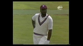 ENGLAND v WEST INDIES 3rd TEST MATCH DAY 2 OLD TRAFFORD JULY 1 1988