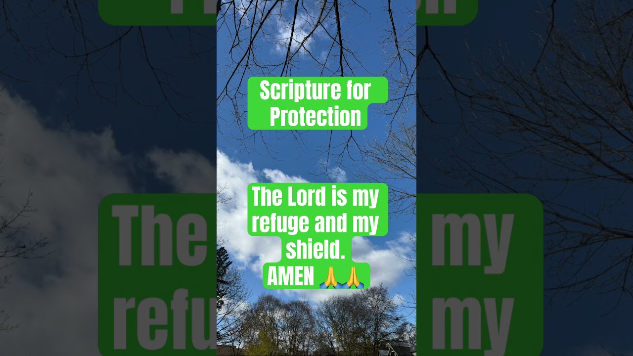 #ScriptureForProtection #FaithShorts #CoveredByGod