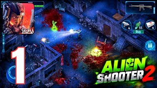 Alien Shooter 2- The Legend - Gameplay Walkthrough (Android ios)