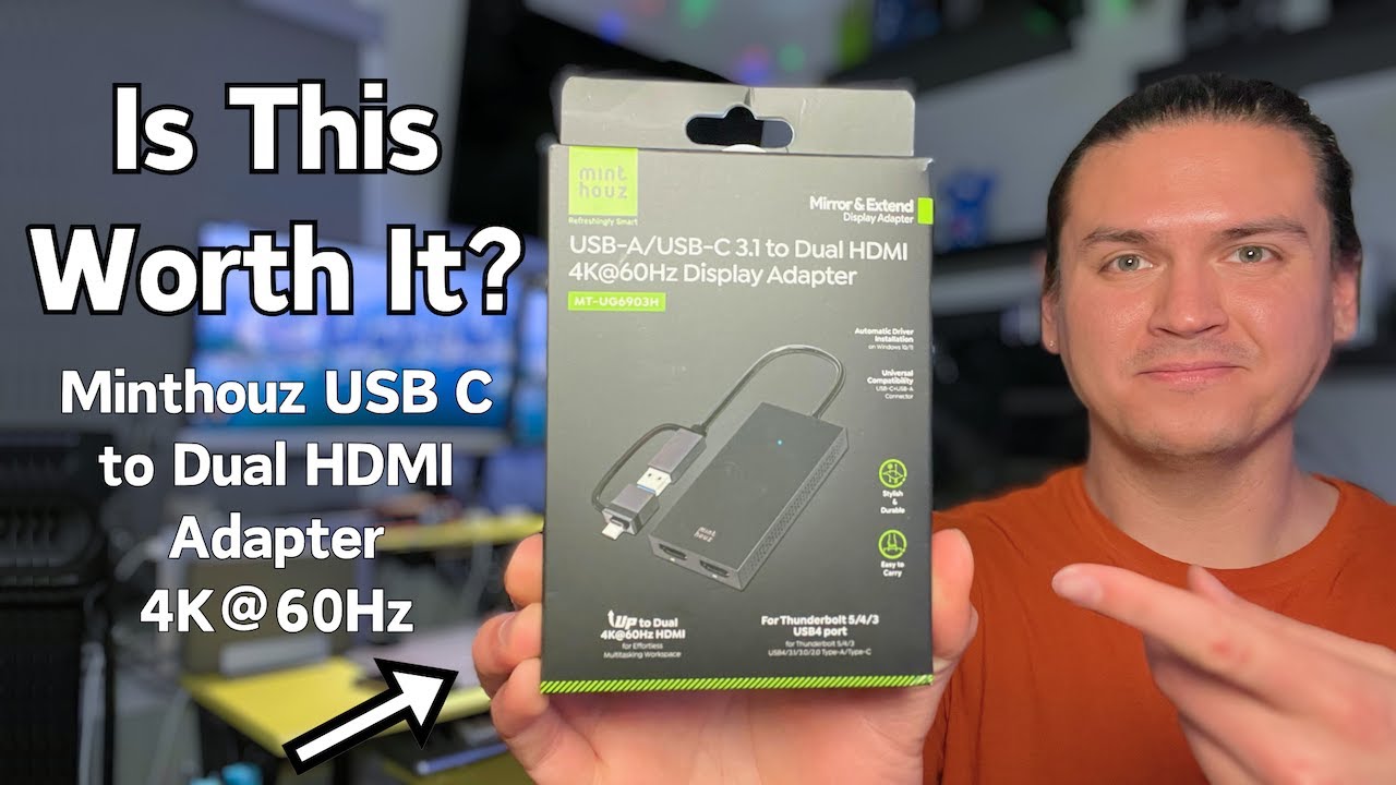 A Closer Look at the Minthouz USB-C Dual HDMI 4K@60Hz Adapter
