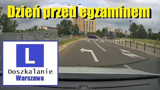 JAZDY DOSZKALAJĄCE dzień przed egzaminem | na końcu filmu WYNIK | Word Bemowo | Doszkalanie Warszawa