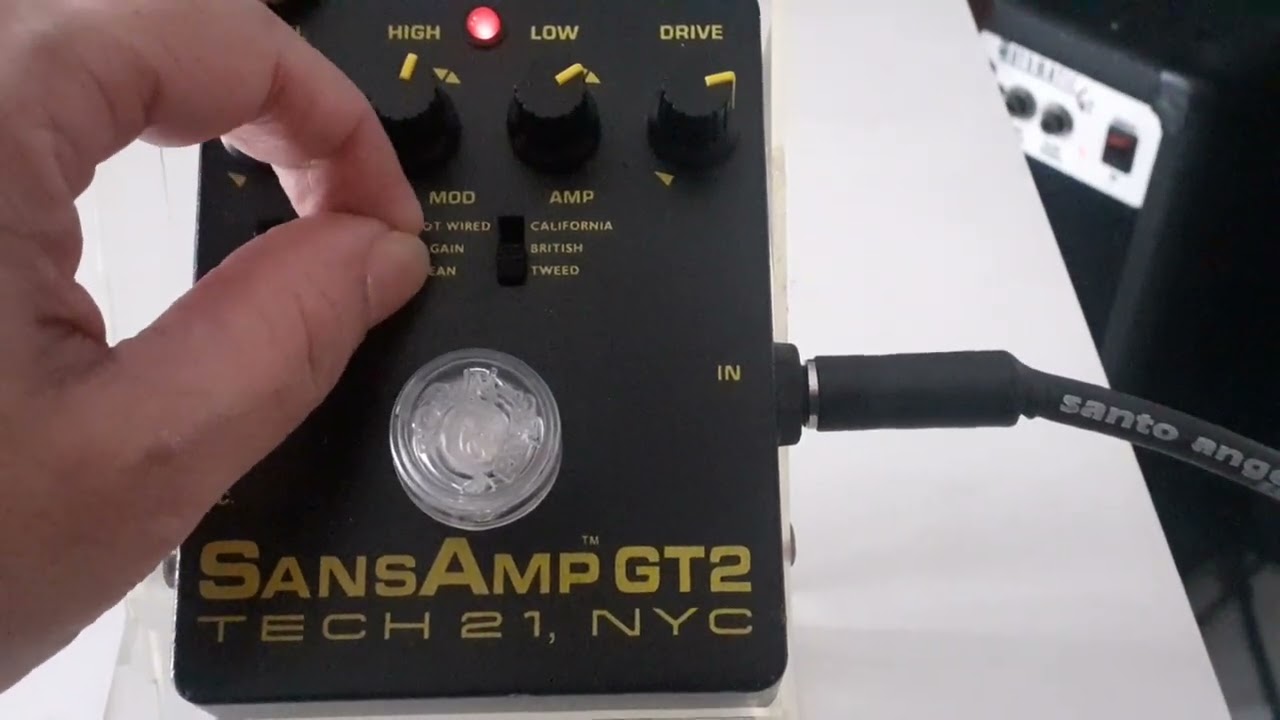 SansAmp GT2 - YouTube