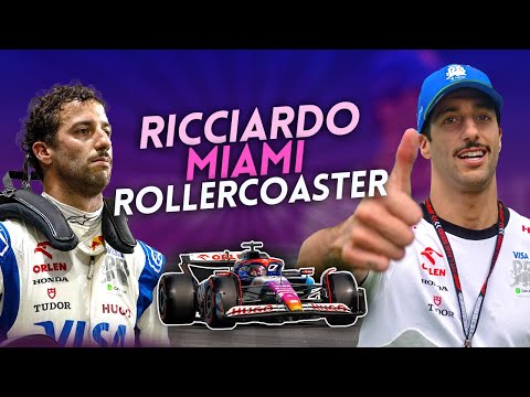 Daniel Ricciardo's MIAMI GP rollercoaster!