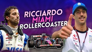 Daniel Ricciardo's MIAMI GP rollercoaster!