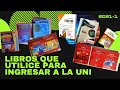 ✅Libros Para Ingresar a la UNI | Que Libros Realmente Me Ayudaron Para Ingresar | Métodos de Estudio