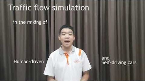 Traffic Flow Simulation in the Mixing of Human-Driven and Self-Driving Cars - The Introduction