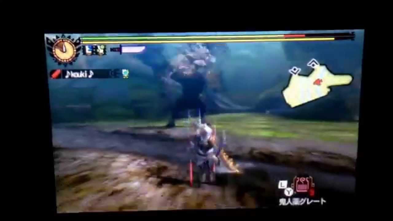 Mh4g Lv140ラージャン 発掘大剣 6 16 56 Youtube