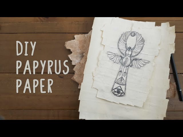 Arts Award Discover at Home: DIY Papyrus Paper 
