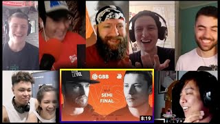 Reaction Mashup - B art vs D low - GBB 2019  Semi Final