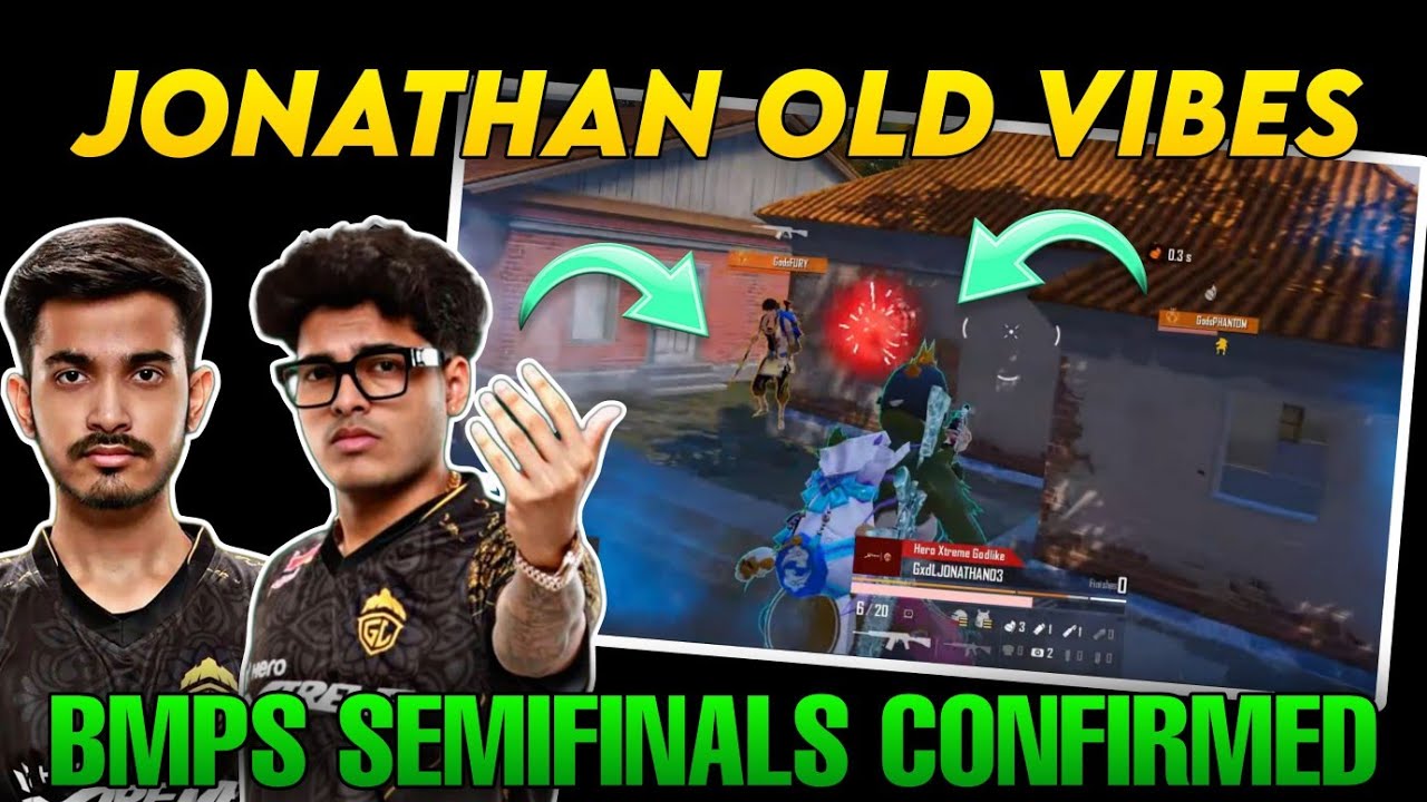 GODLIKE BMPS SEMIFINALS CONFIRMED 🤯 JONATHAN ADMINO ON RAMPAGE 🔥🔥 - YouTube