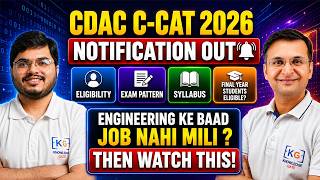 CDAC C-CAT 2026 August Batch | Exam Date, Form, Pattern & Preparation Roadmap