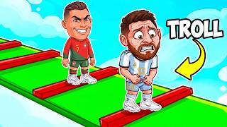 Trolling MESSI with Extreme Troll Obby..