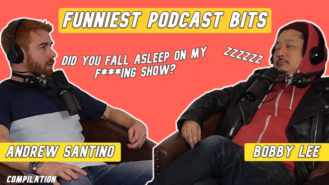 Bobby Lee & Andrew Santino | Funniest Podcast Bits | Compilation