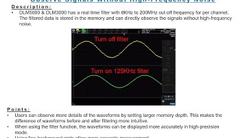 Yokogawa DLM5000 And DLM3000 Oscilloscope Features And Functions -Part 02/04