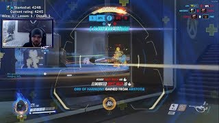 Overwatch Ana God Ml7 Showing His Insane Positioning Skills