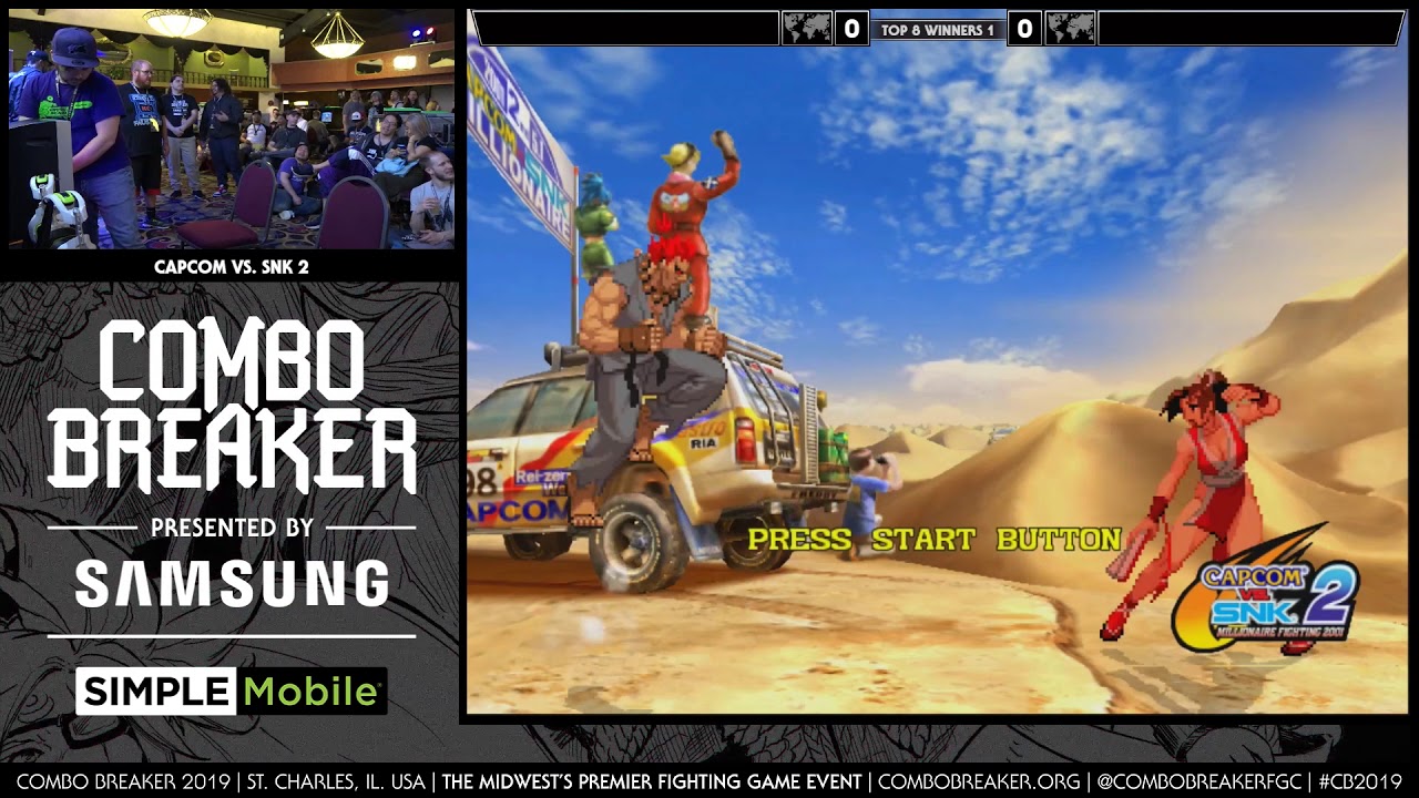 Combo Breaker 2019 - Capcom vs. SNK 2 Top 8