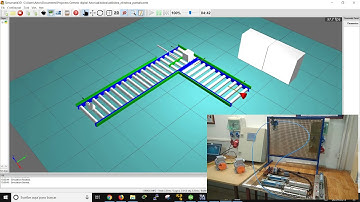 Ejemplo maqueta neumática Simumatik - S7-1200 Real