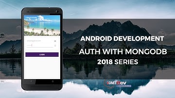 Android Studio Tutorial - Build Login App with NodeJS and MongoDB