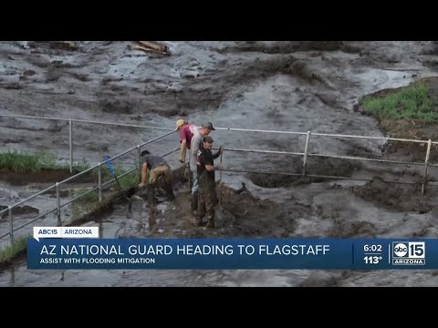 Ducey sends AZ National Guard troops to Flagstaff after flooding