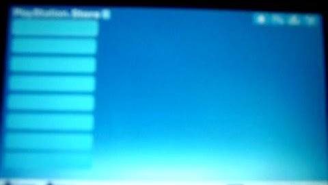 PSP firmware 5.00 PlayStation store