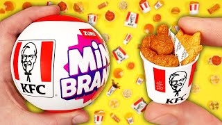 Opening The Mini Brands KFC Series (Kentucky Fried Chicken)