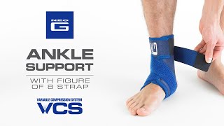 Neo G Ankle Support with Figure of 8 Strap // How to Apply Guide screenshot 1