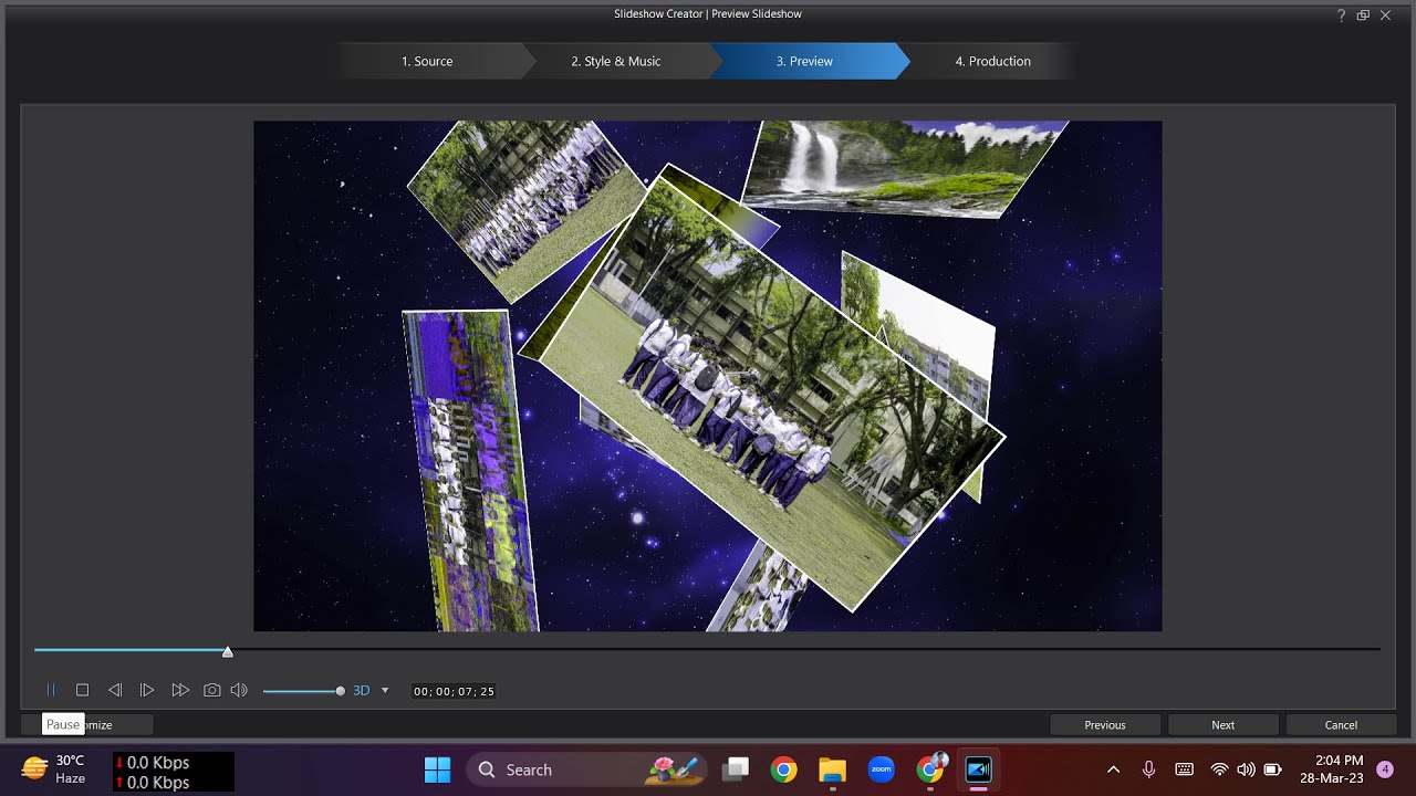 how-to-create-slide-show-in-cyberlink-powerdirector-youtube