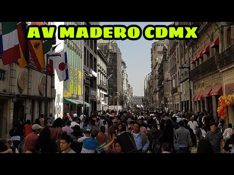 Así es la Calle Madero en Ciudad de México - CDMX 🇲🇽