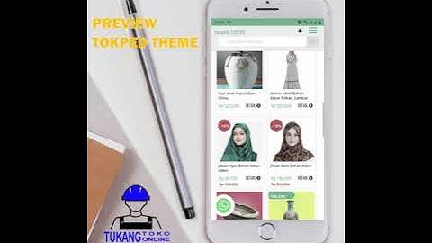 Template Toko Online Blogger Shopping Cart dengan Whatsapp dan Fitur Lengkap mirip Tokopedia