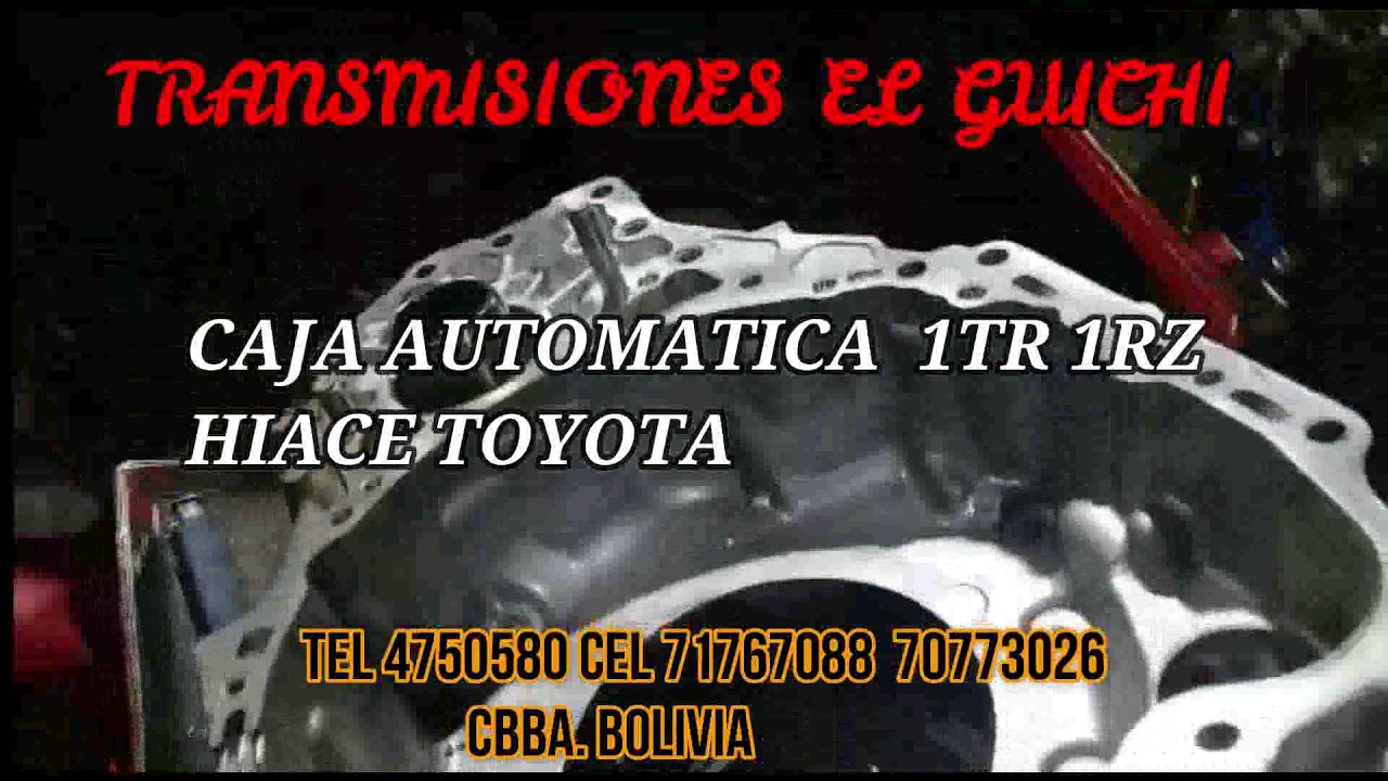 CBBA BOLIVIA REPARACION DE TRANSMISIONES AUTOMATICAS YouTube