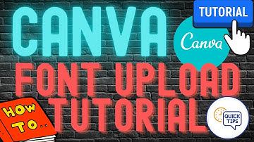 Canva Tutorial - How to Upload a Font - Print on Demand Tutorial with Creative Fabrica!