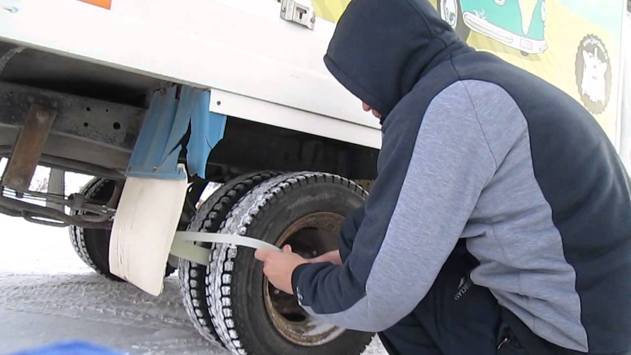 Цепь на колеса газель своими руками