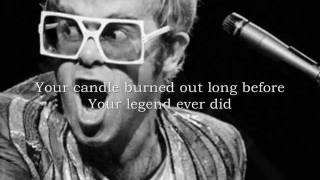 Miniatura del video "Candle In The Wind[Goodbye Norma Jean] Elton John cover with lyrics"