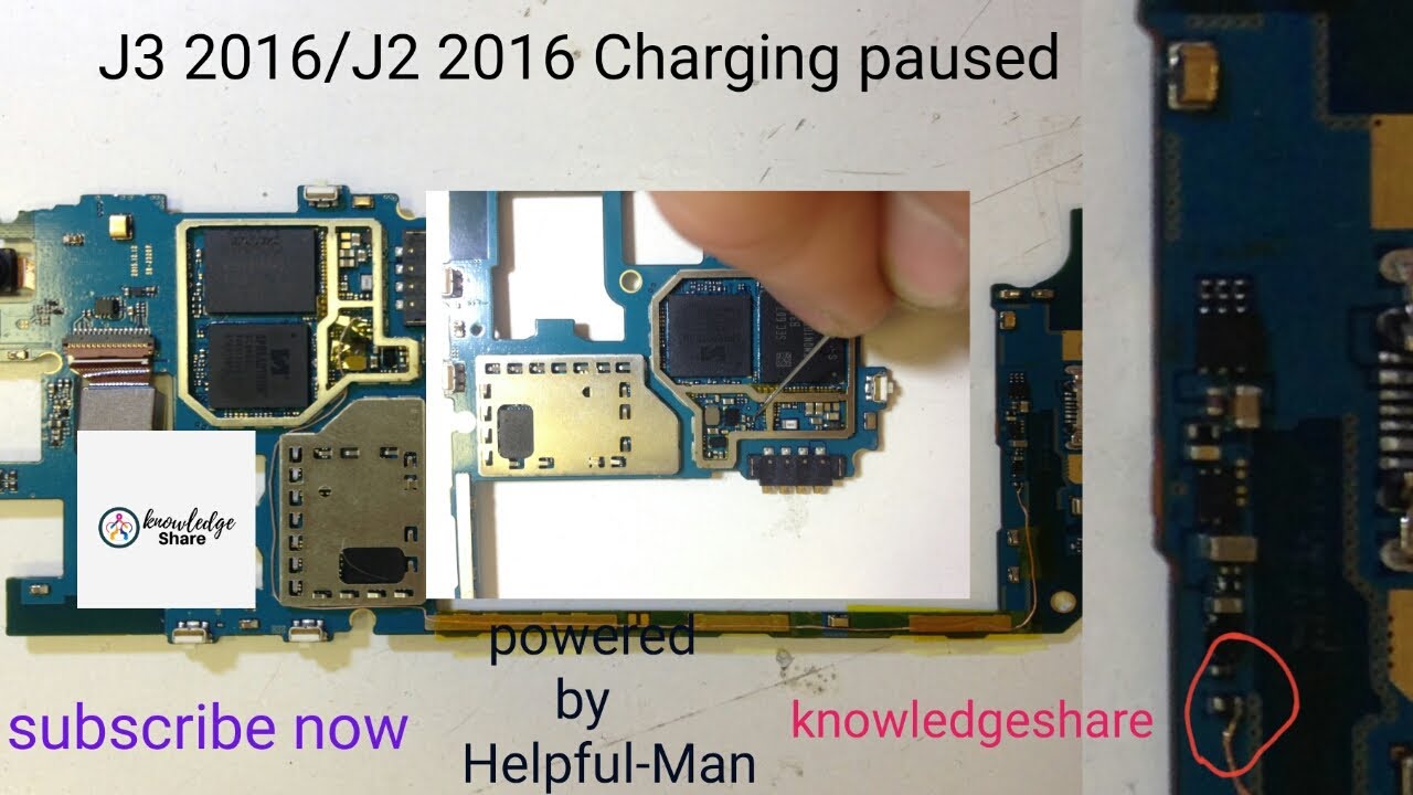 J3 16 J2 16 Charging Paused Battery Temperature Solution Youtube