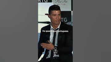 Ronaldo Defends Japanese Kid Trying to Speak Portuguese 🇯🇵❤️🇵🇹 #shorts